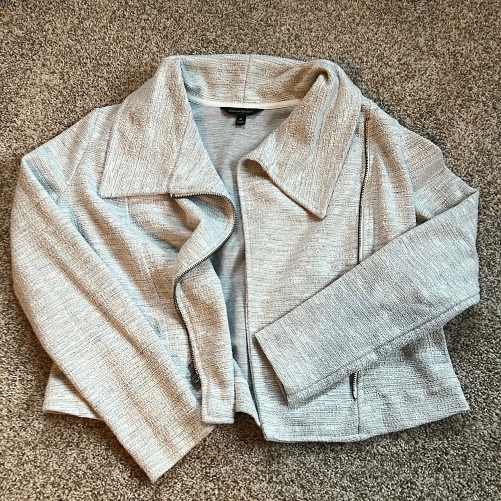 Banana Republic Moto Blazer, size Medium